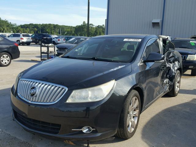 1G4GE5EV2AF165379 - 2010 BUICK LACROSSE C BLACK photo 2