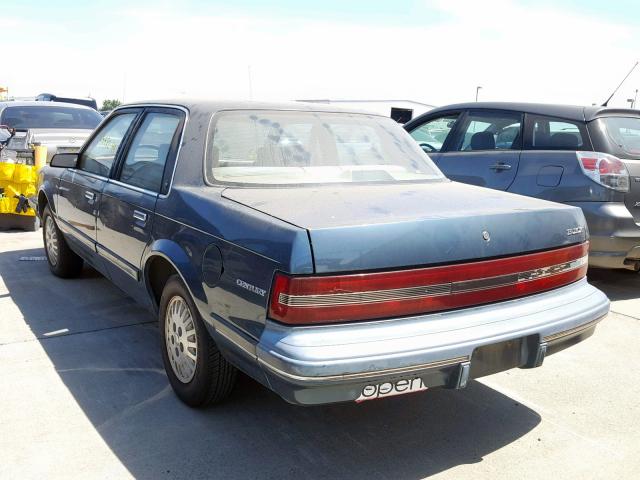 3G4AG55MXRS628321 - 1994 BUICK CENTURY SP BLUE photo 3