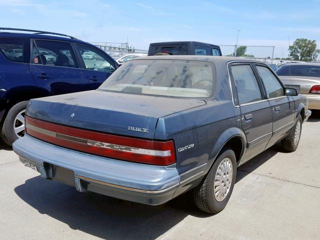 3G4AG55MXRS628321 - 1994 BUICK CENTURY SP BLUE photo 4