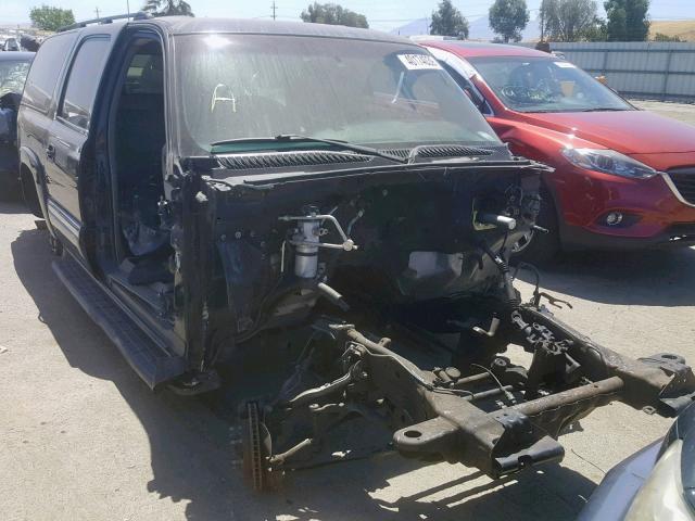 3GKEC16T64G151158 - 2004 GMC YUKON XL C BLACK photo 1