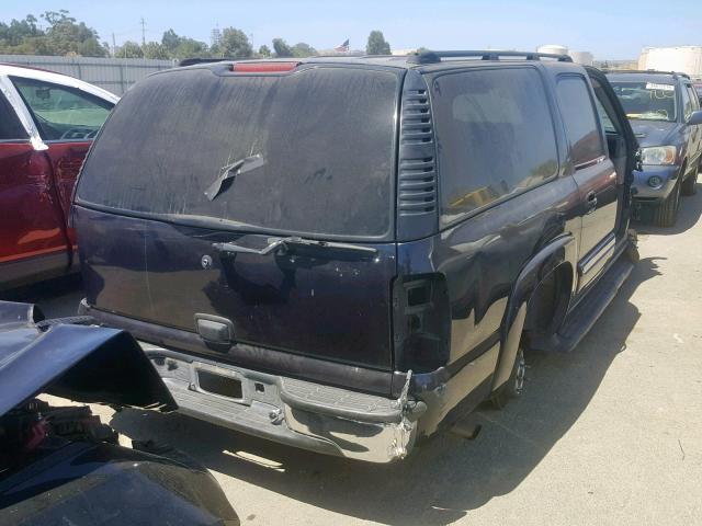 3GKEC16T64G151158 - 2004 GMC YUKON XL C BLACK photo 4