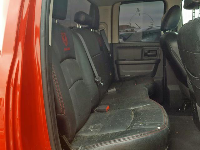 1C6RD6FT0CS246272 - 2012 DODGE RAM 1500 S RED photo 6