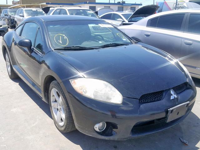 4A3AK24F48E012253 - 2008 MITSUBISHI ECLIPSE GS BLACK photo 1