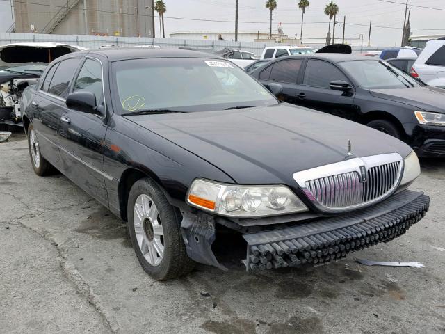 2LNHM84W78X663403 - 2008 LINCOLN TOWN CAR E BLACK photo 1