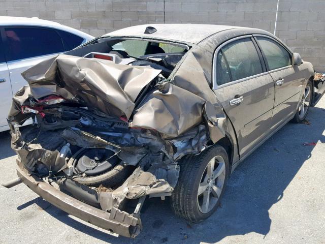 1G1ZC5E09CF162563 - 2012 CHEVROLET MALIBU 1LT 金色 照片 4