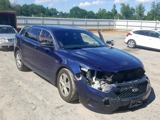 1FAHP2M83DG119125 - 2013 FORD TAURUS POL BLUE photo 1