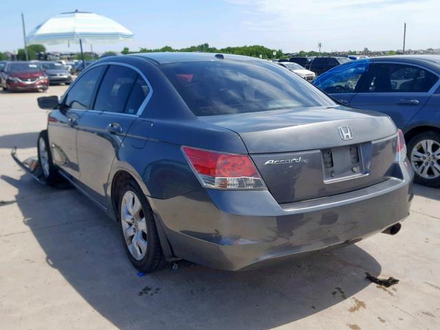 1HGCP26829A058900 - 2009 HONDA ACCORD EXL GRAY photo 3