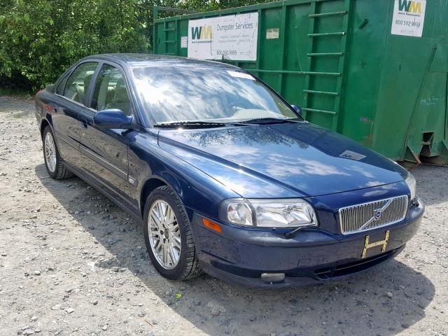 YV1TS90D011201773 - 2001 VOLVO S80 T6 BLUE photo 1