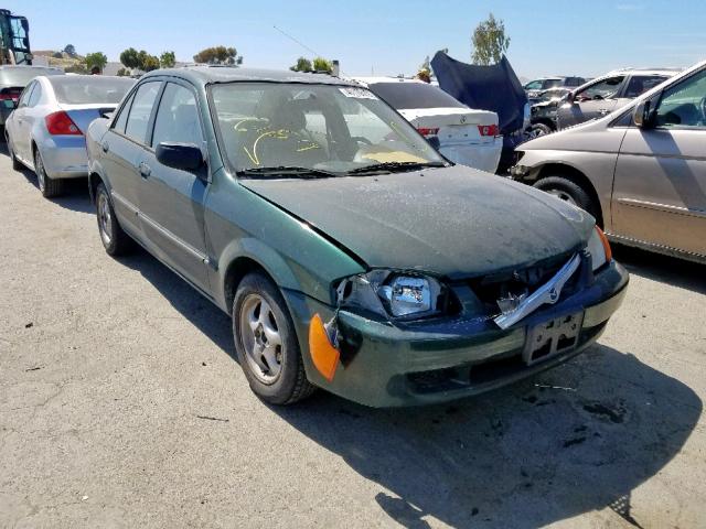 JM1BJ2220Y0267599 - 2000 MAZDA PROTEGE DX GREEN photo 1