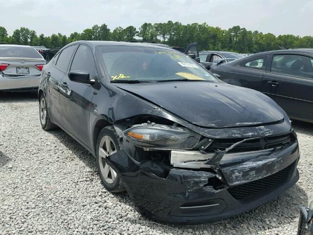 1C3CDFBB6GD605764 - 2016 DODGE DART SXT BLACK photo 1