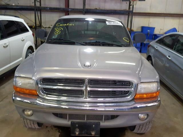 1B7GG22Y5WS669502 - 1998 DODGE DAKOTA SILVER photo 9