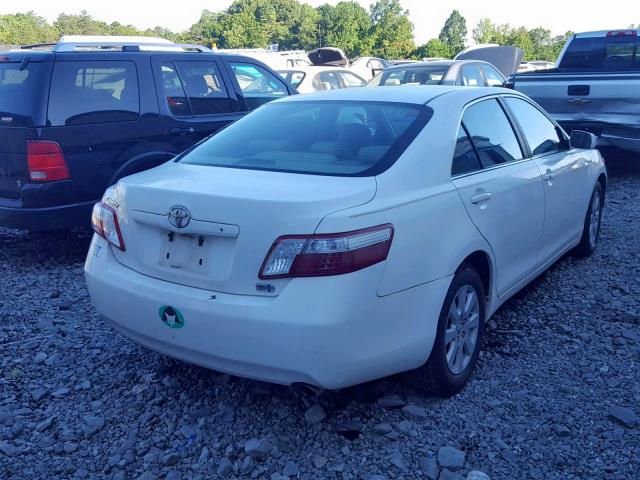 4T1BB46K18U061179 - 2008 TOYOTA CAMRY HYBR WHITE photo 4