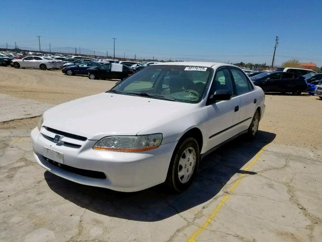 1HGCF8645WA271094 - 1998 HONDA ACCORD DX WHITE photo 2