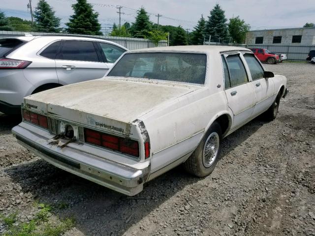 1G1BN54E6LR135327 - 1990 CHEVROLET CAPRICE CL WHITE photo 4