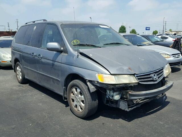 5FNRL18602B009802 - 2002 HONDA ODYSSEY EX GRAY photo 1