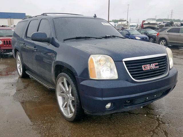 1GKFK16357R260268 - 2007 GMC YUKON XL K BLUE photo 1