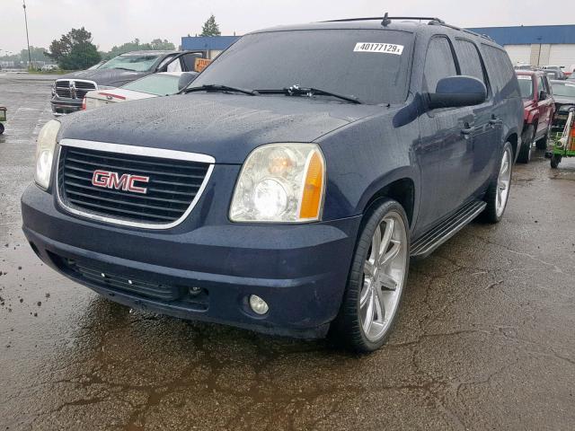 1GKFK16357R260268 - 2007 GMC YUKON XL K BLUE photo 2