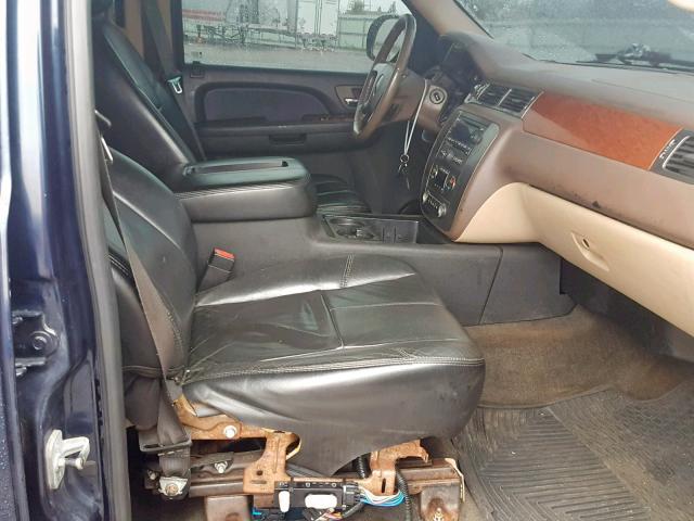 1GKFK16357R260268 - 2007 GMC YUKON XL K BLUE photo 5