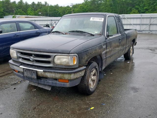 4F4CR16A9VTM34486 - 1997 MAZDA B2300 CAB BLACK photo 2