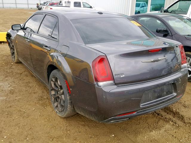 2C3CCABG0HH655419 - 2017 CHRYSLER 300 S GRAY photo 3