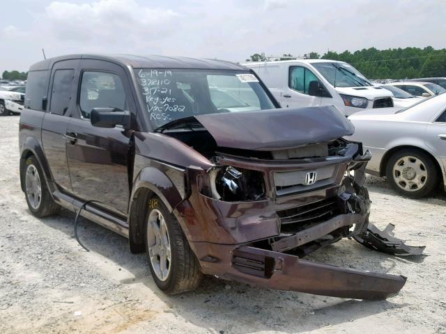 5J6YH17957L007082 - 2007 HONDA ELEMENT SC BROWN photo 1