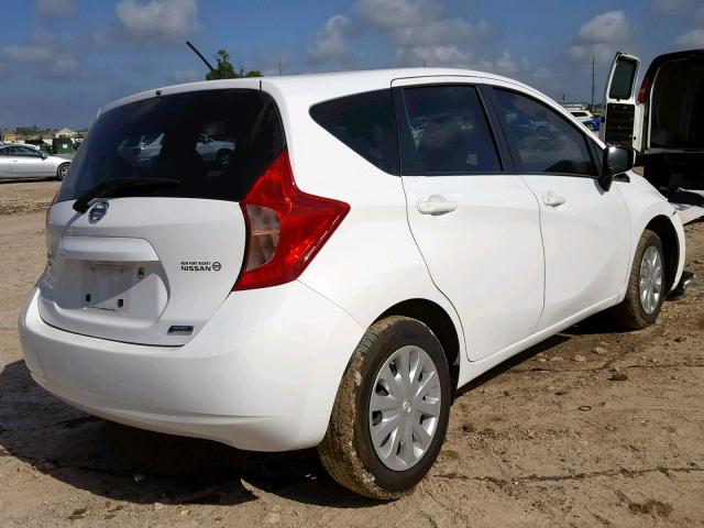 3N1CE2CP9FL440767 - 2015 NISSAN VERSA NOTE WHITE photo 4