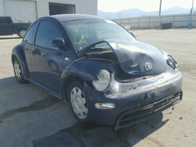 3VWBA21C5YM479144 - 2000 VOLKSWAGEN NEW BEETLE BLUE photo 1