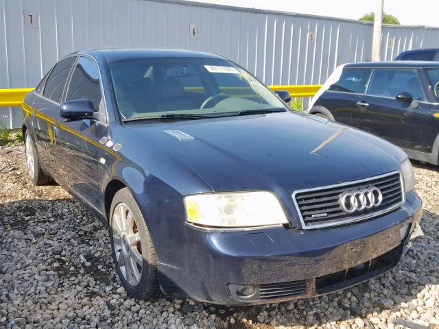 WAUCD64B14N097005 - 2004 AUDI A6 S-LINE BLUE photo 1