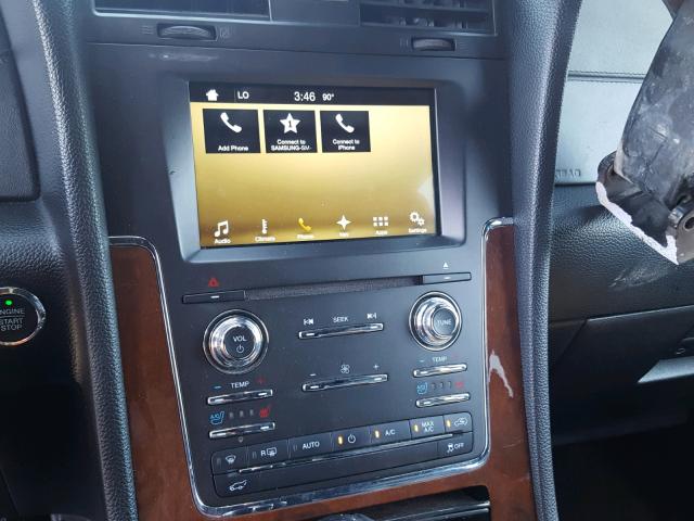 5LMJJ3HT8GEL12316 - 2016 LINCOLN NAVIGATOR Қара фото 9