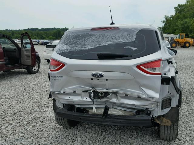 1FMCU0F75GUA10348 - 2016 FORD ESCAPE S GRAY photo 9