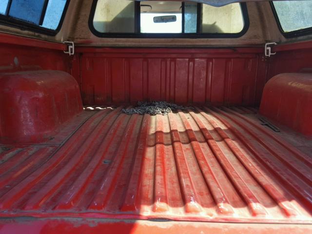 1N6SD11S2SC414141 - 1995 NISSAN TRUCK E/XE RED photo 6