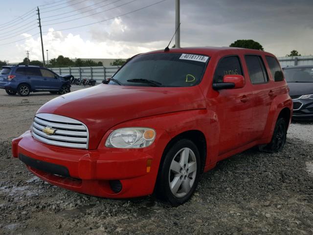 3GNBABFW0BS622565 - 2011 CHEVROLET HHR LT RED photo 2