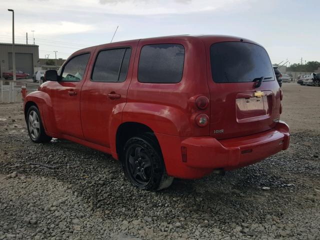 3GNBABFW0BS622565 - 2011 CHEVROLET HHR LT RED photo 3