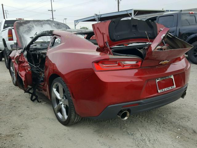 1G1FA1RX1J0108389 - 2018 CHEVROLET CAMARO LS BURGUNDY photo 3