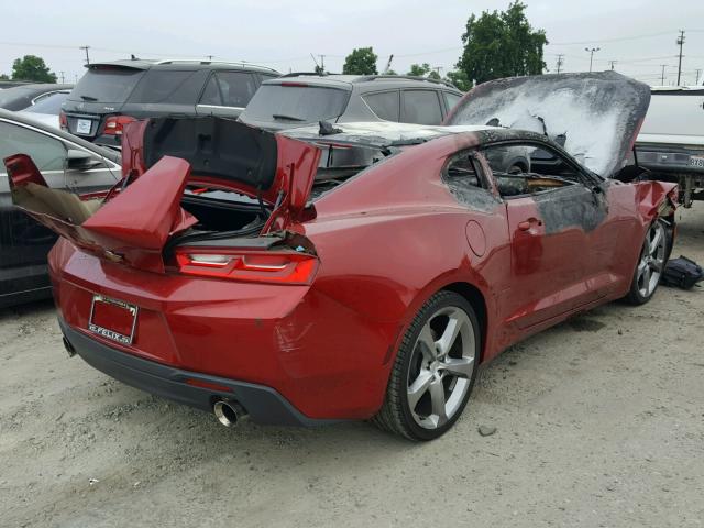 1G1FA1RX1J0108389 - 2018 CHEVROLET CAMARO LS BURGUNDY photo 4