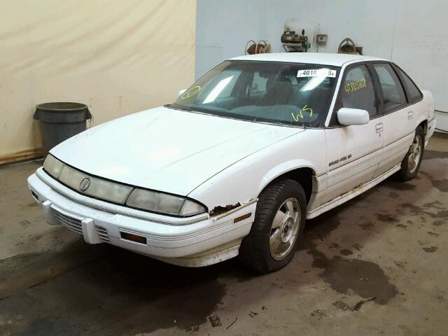 1G2WJ52M5SF222025 - 1995 PONTIAC GRAND PRIX WHITE photo 2