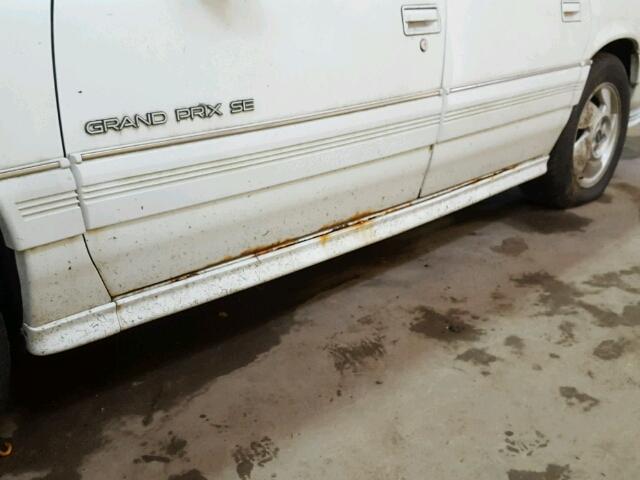 1G2WJ52M5SF222025 - 1995 PONTIAC GRAND PRIX WHITE photo 9