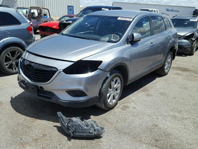 JM3TB3CA6E0442440 - 2014 MAZDA CX-9 TOURI SILVER photo 2