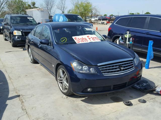 JNKAY01E66M101700 - 2006 INFINITI M35 BASE BLUE photo 1