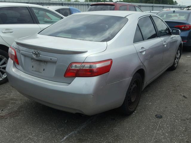 4T1BE46K88U254811 - 2008 TOYOTA CAMRY CE SILVER photo 4