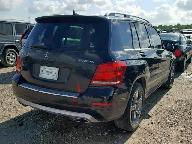 WDCGG0EB1FG415634 - 2015 MERCEDES-BENZ GLK 250 BL BLACK photo 4