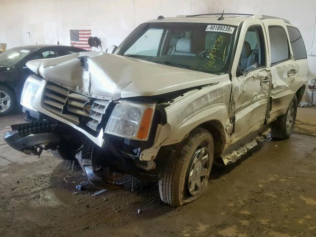 1GYEK63NX4R285909 - 2004 CADILLAC ESCALADE L WHITE photo 2