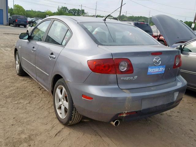 JM1BK12F651280065 - 2005 MAZDA 3 I GRAY photo 3