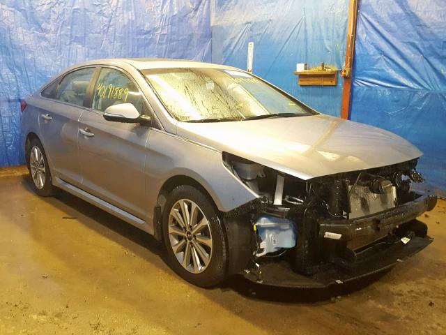 5NPE34AF6HH454128 - 2017 HYUNDAI SONATA SPO GRAY photo 1