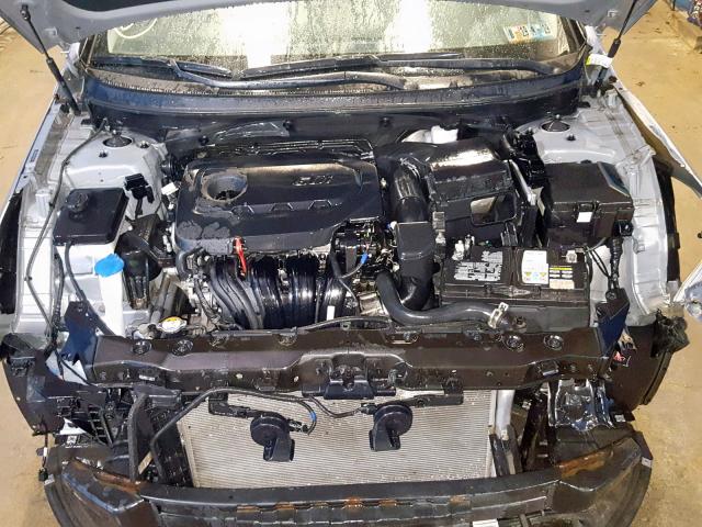 5NPE34AF6HH454128 - 2017 HYUNDAI SONATA SPO GRAY photo 7