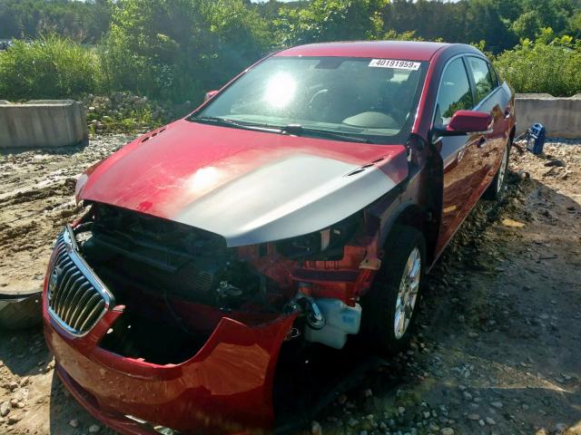 1G4GC5ERXDF318796 - 2013 BUICK LACROSSE RED photo 2