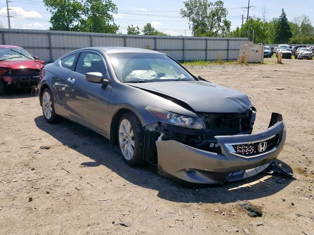 1HGCS2B81AA001869 - 2010 HONDA ACCORD EXL GRAY photo 1