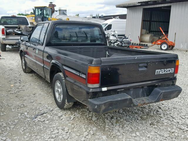 JM2UF3137M0104562 - 1991 MAZDA B2200 CAB BLACK photo 3