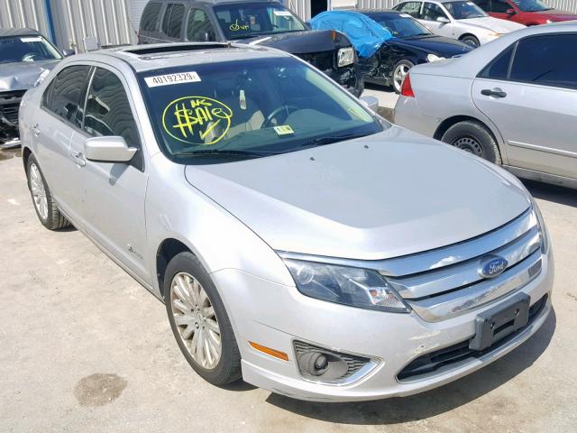 3FADP0L34AR228075 - 2010 FORD FUSION HYB SILVER photo 1