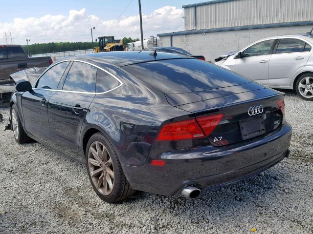 WAUSGAFC6CN002268 - 2012 AUDI A7 PRESTIG BLACK photo 3